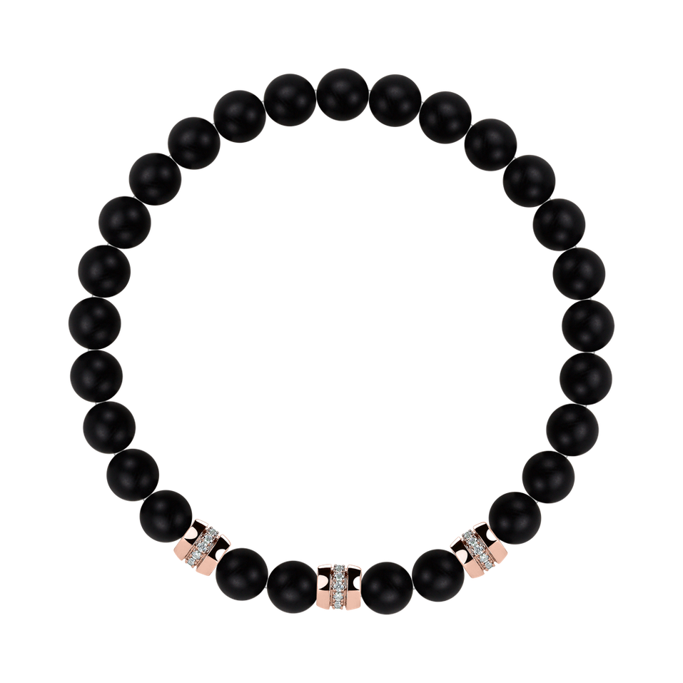 Diamond braclet with Agate Magic Jewel