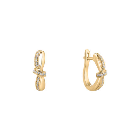 Diamond earrings Tempting Wish