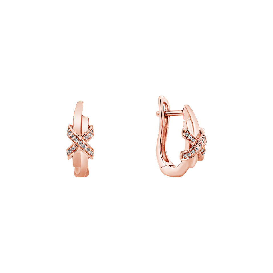 Diamond earrings Sparkling Galaxy