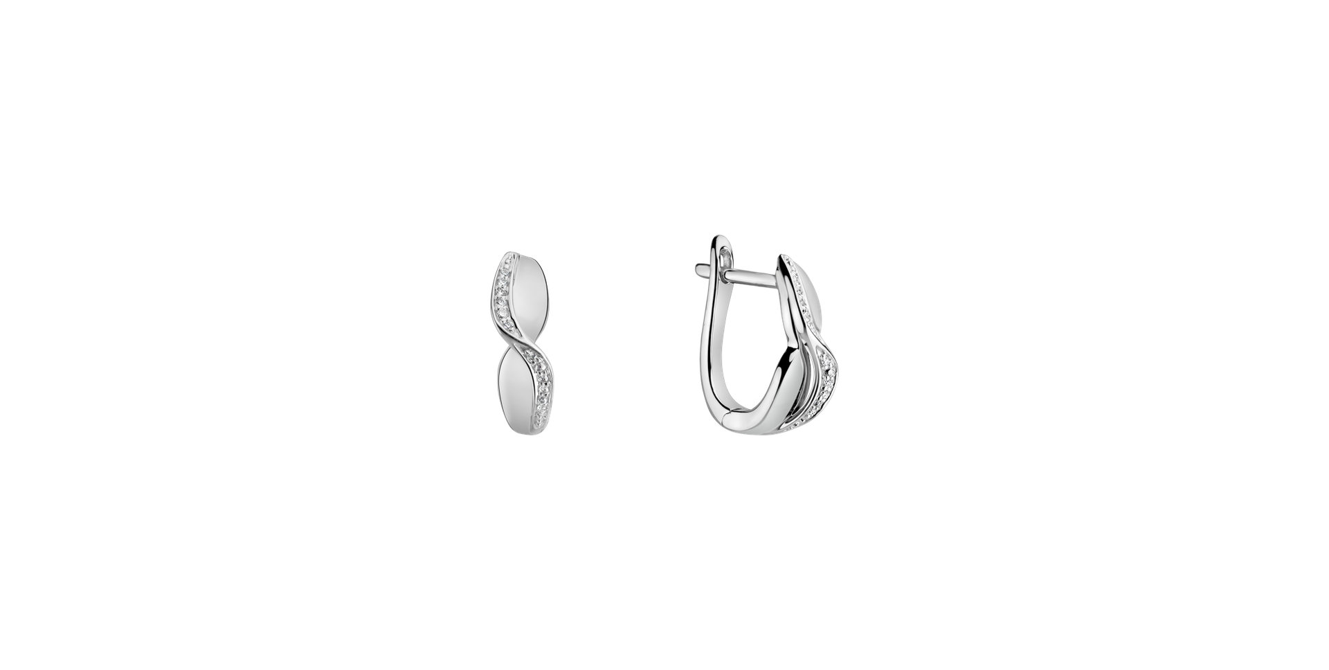 Diamond earrings Infinite Style