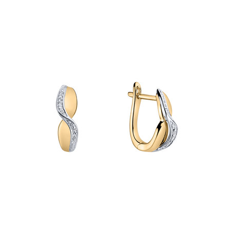 Diamond earrings Infinite Style