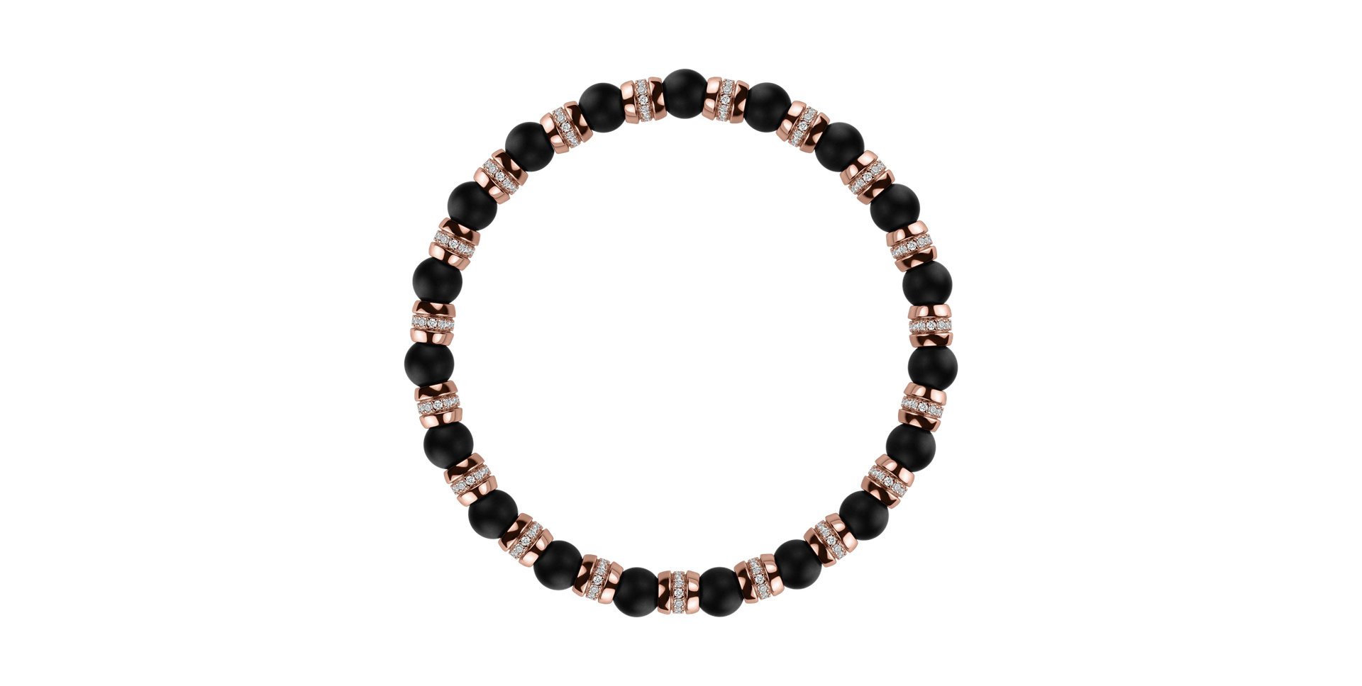 Diamond braclet with Agate Essential Shine