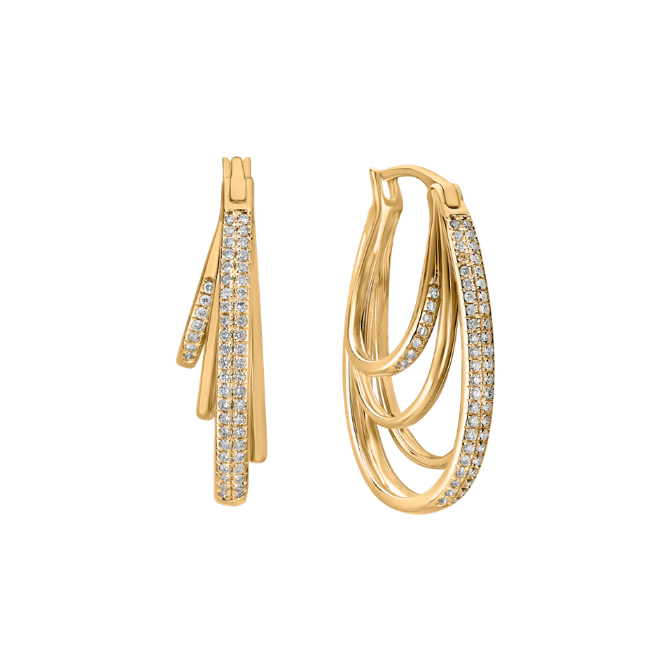 Diamond earrings Charming Orion