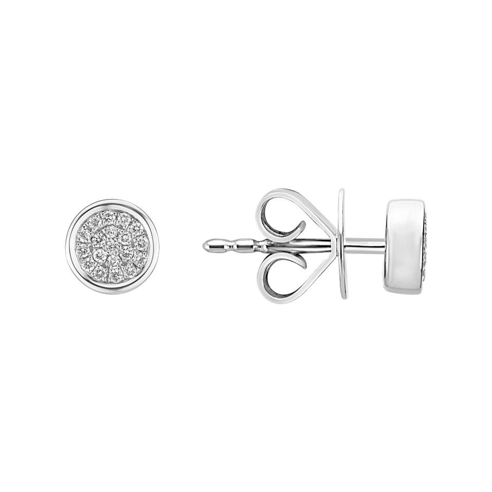 Diamond earrings Endless Circle