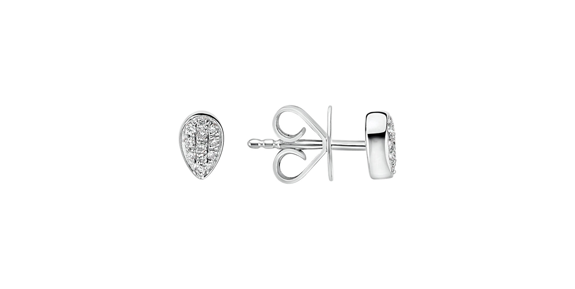 Diamond earrings Endless Drop