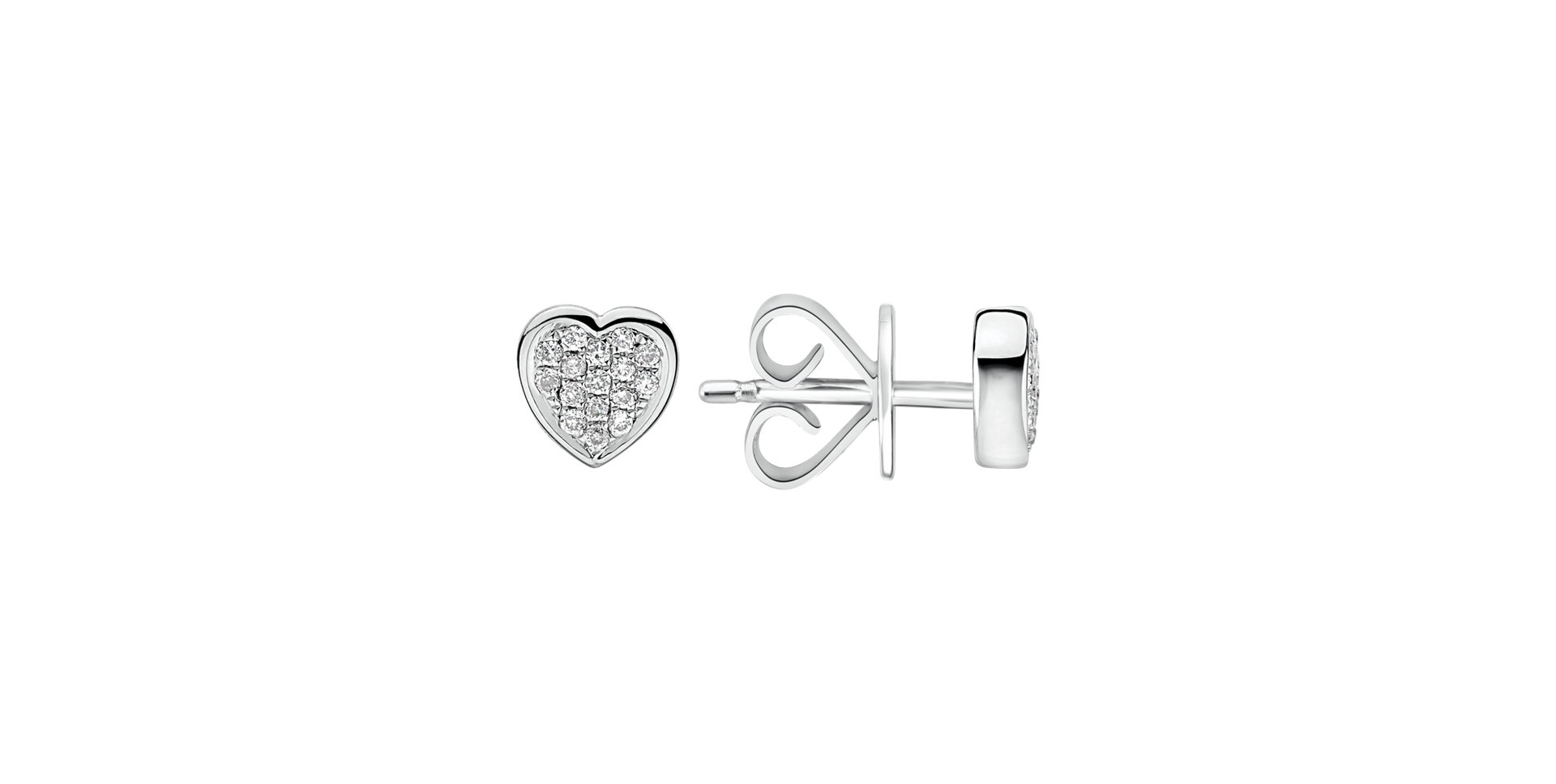 Diamond earrings Endless Love
