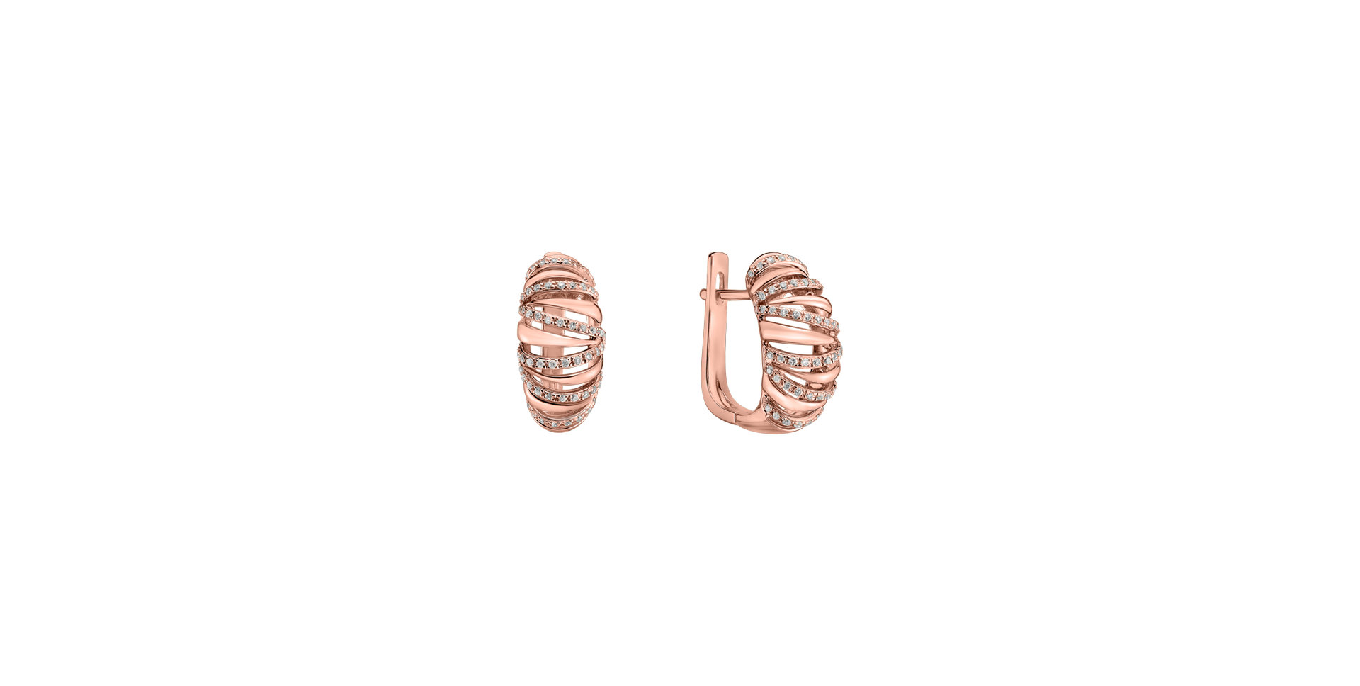 Diamond earrings Opulent Gem