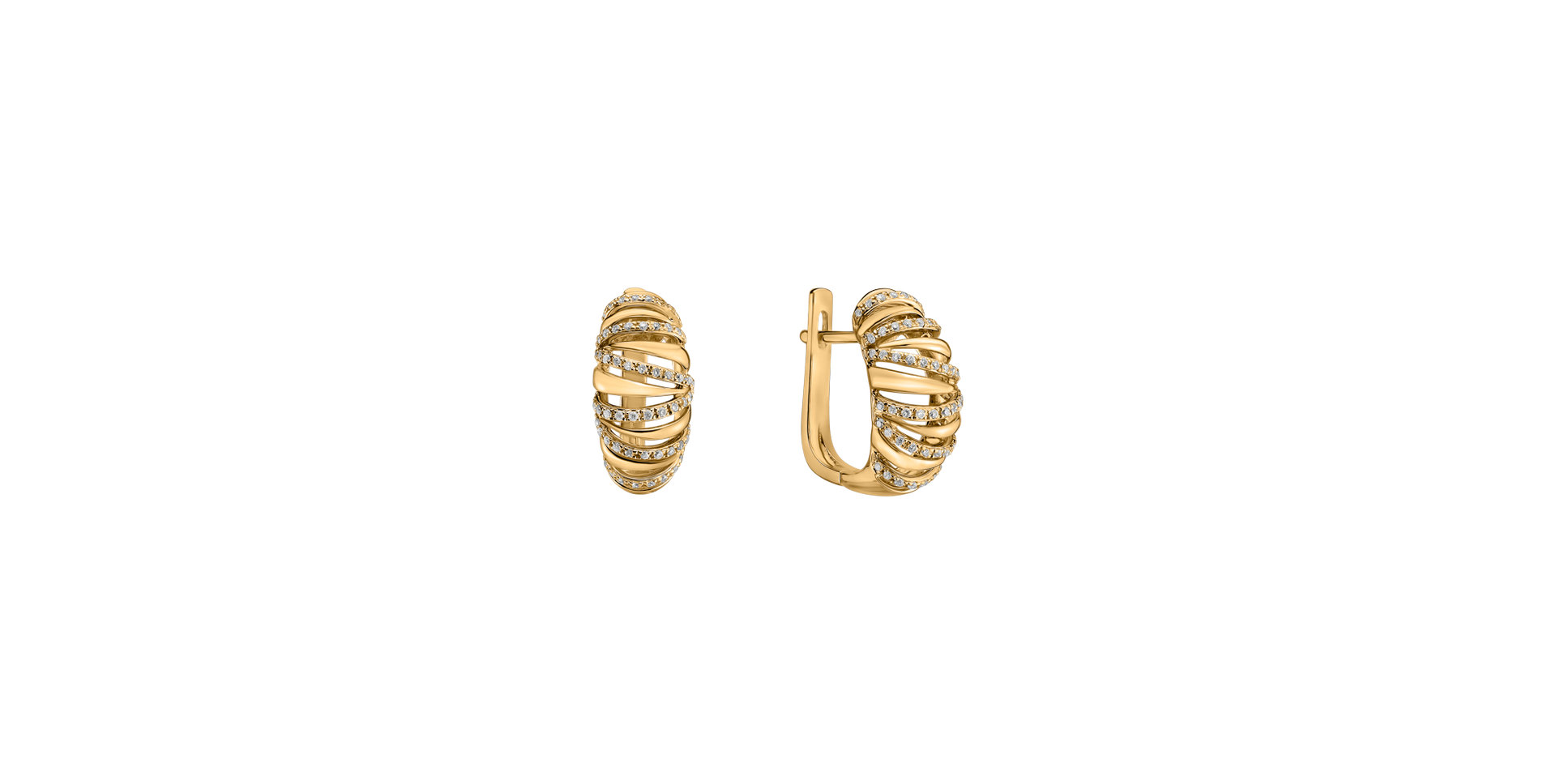 Diamond earrings Opulent Gem