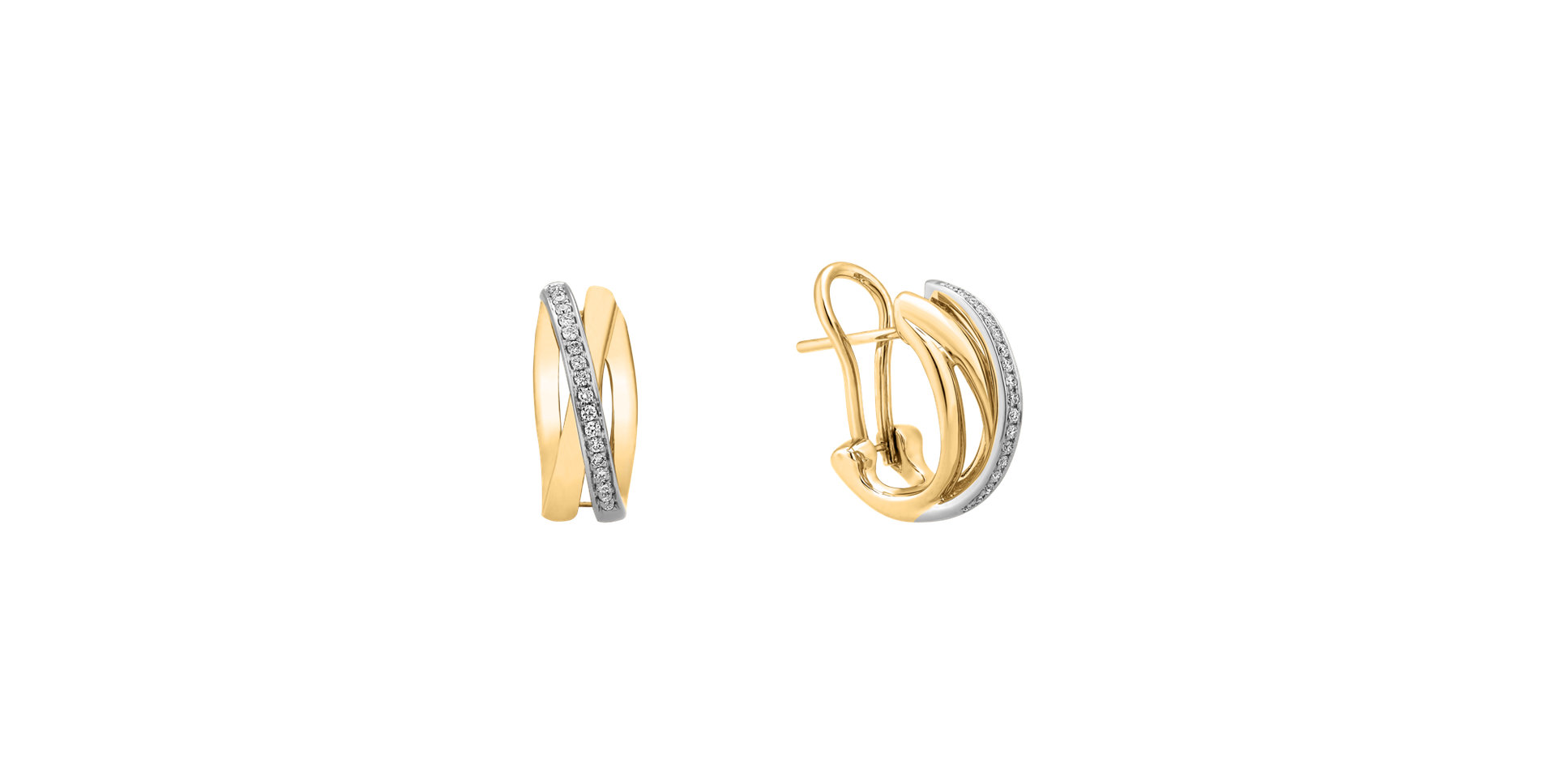 Diamond earrings Galaxy Signature