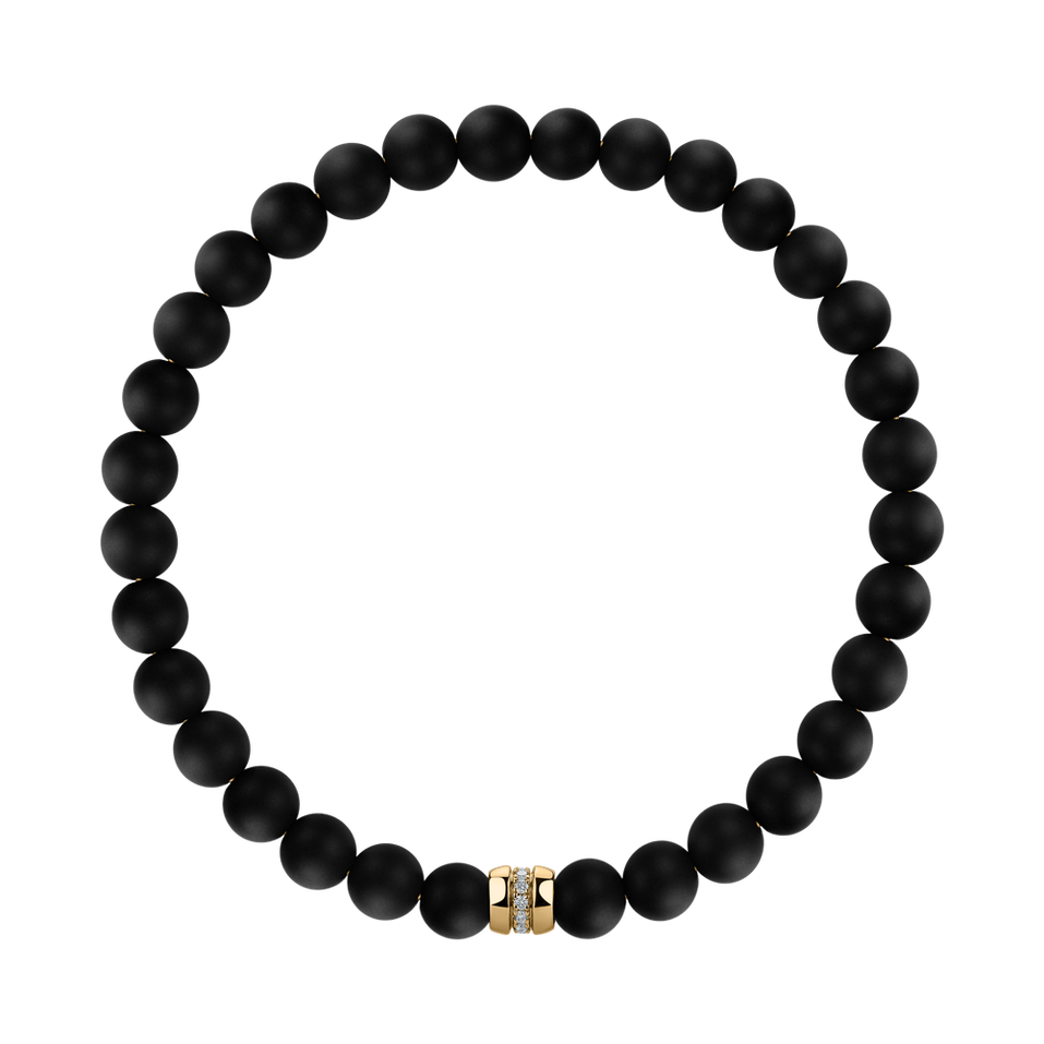 Diamond braclet with Agate Oracle