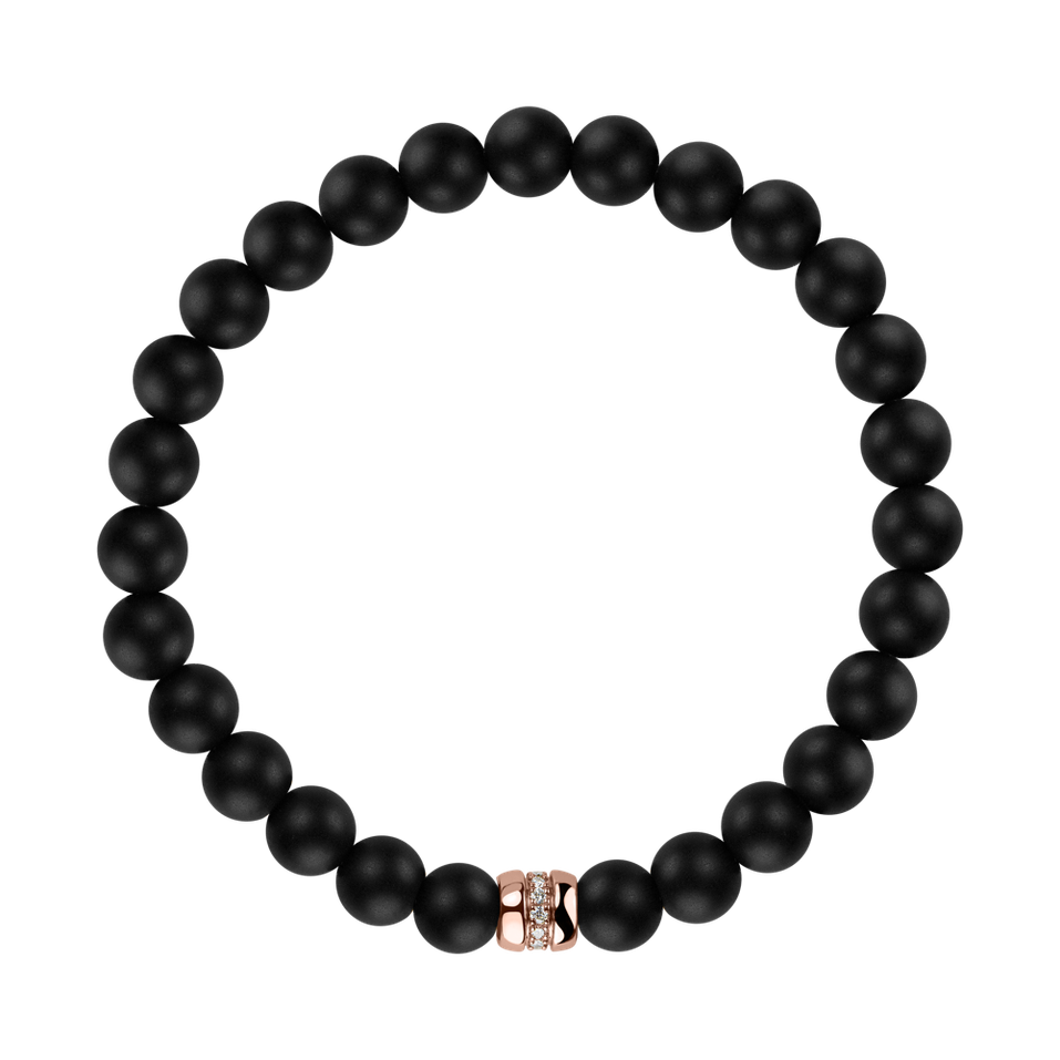 Diamond braclet with Agate Oracle