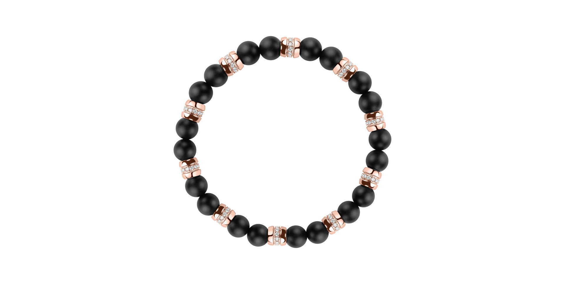 Diamond braclet with Agate Moonlight Jewel