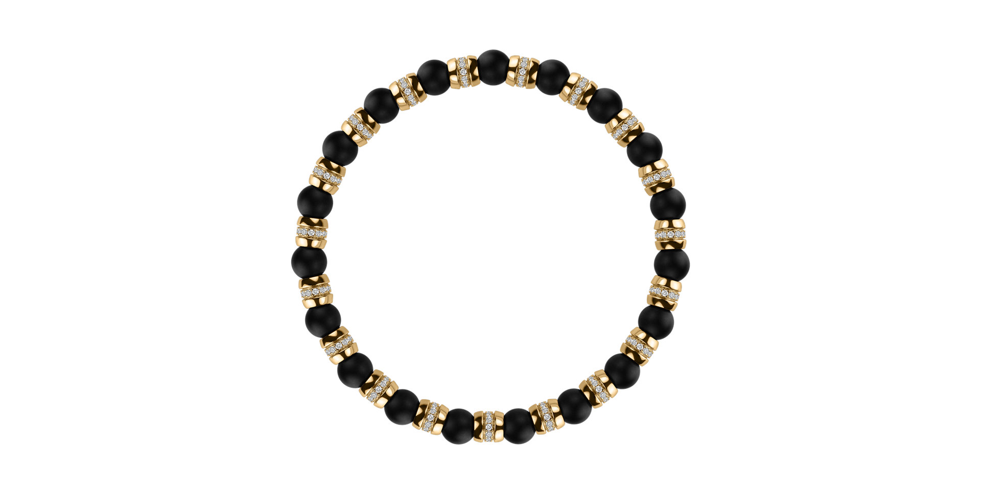 Diamond braclet with Agate Essential Shine