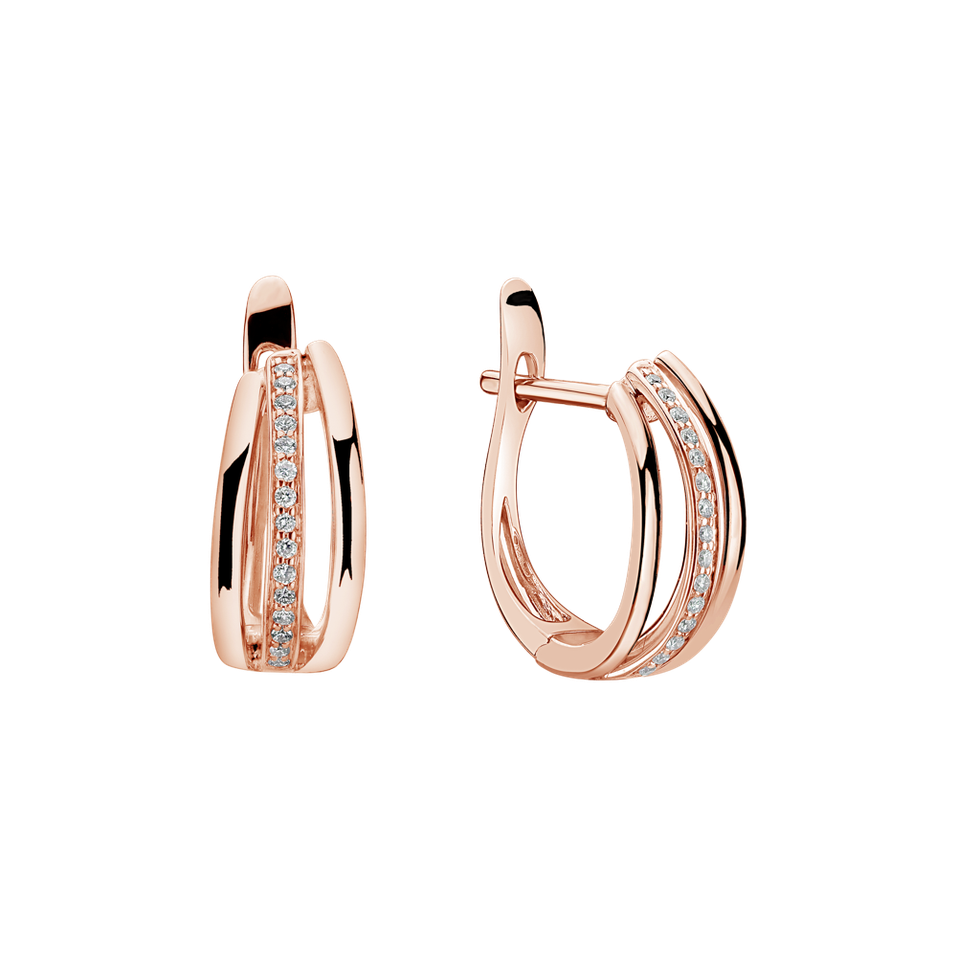 Diamond earrings Sparkling Memory