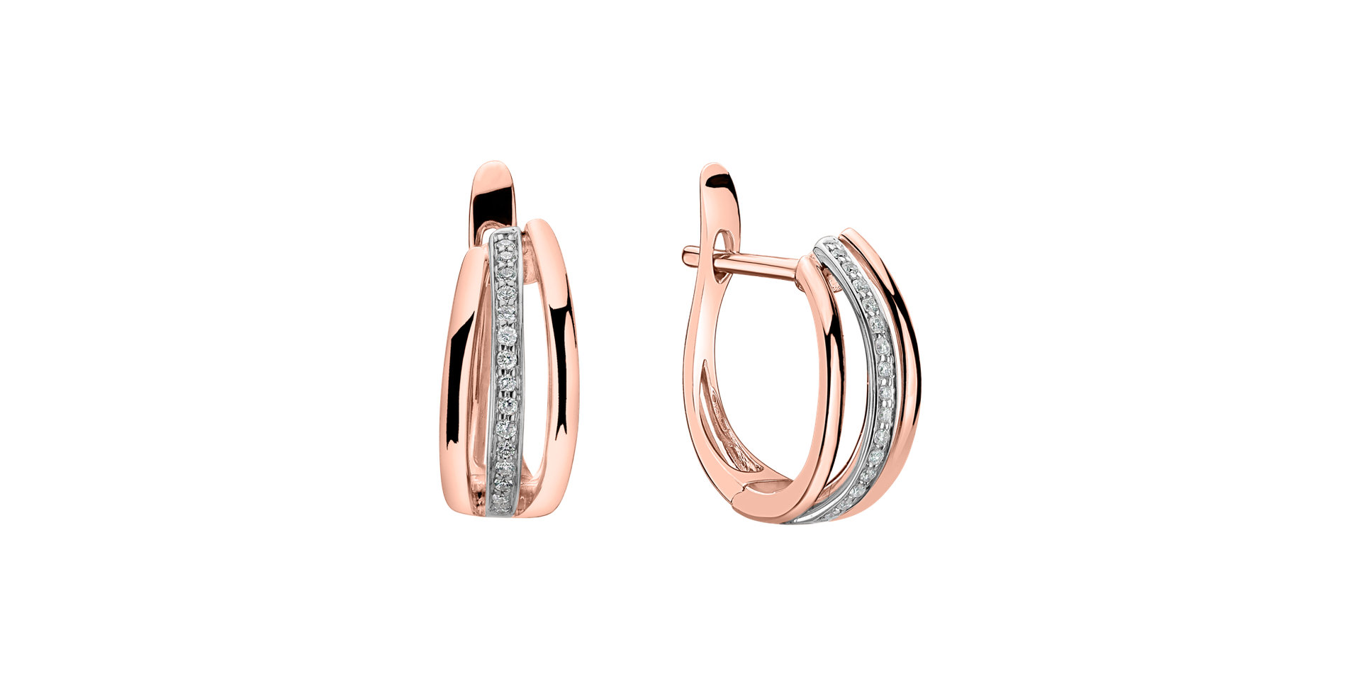 Diamond earrings Sparkling Memory
