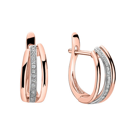 Diamond earrings Sparkling Memory