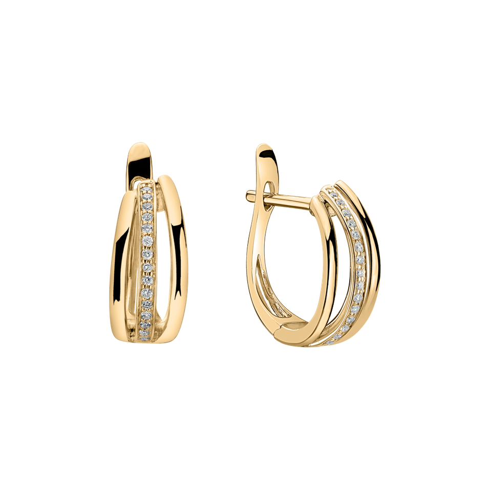 Diamond earrings Sparkling Memory