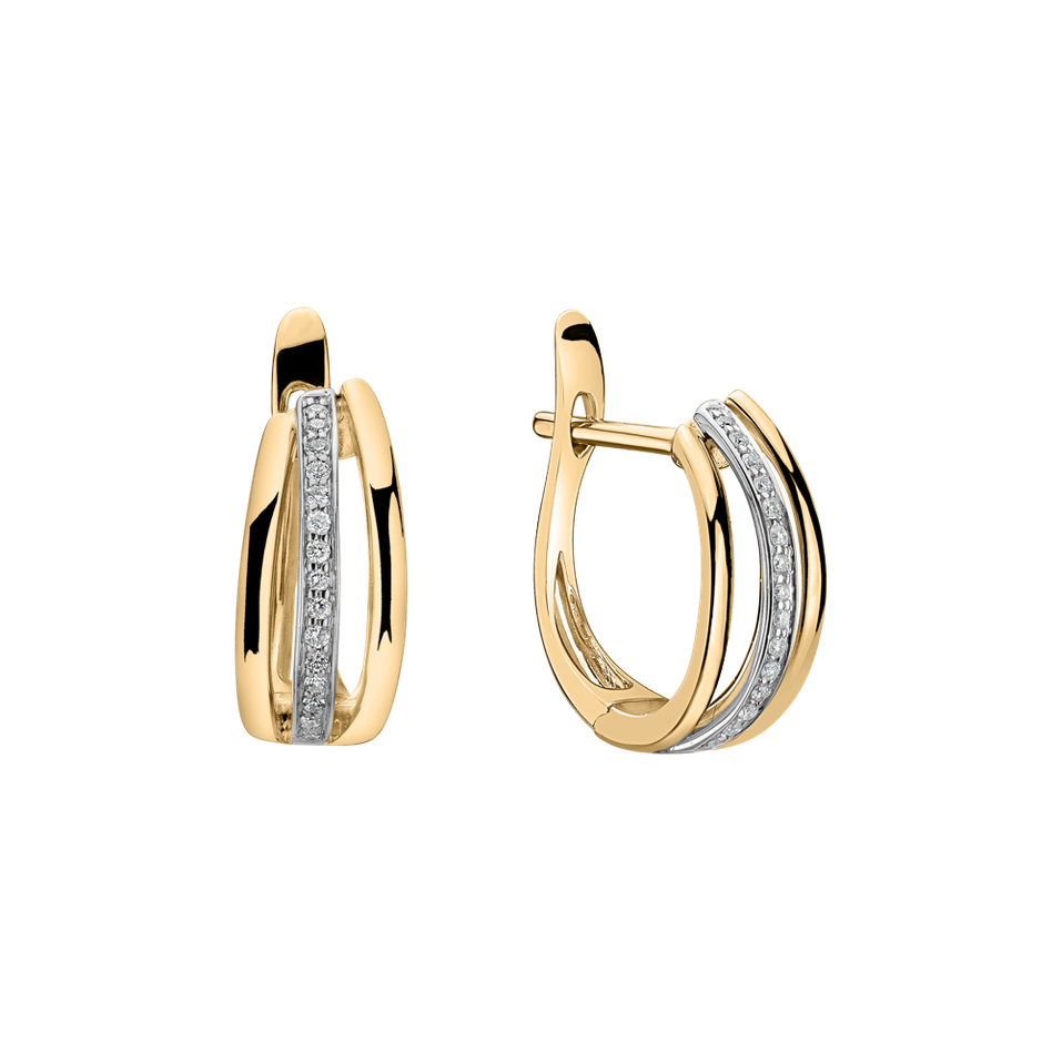 Diamond earrings Sparkling Memory