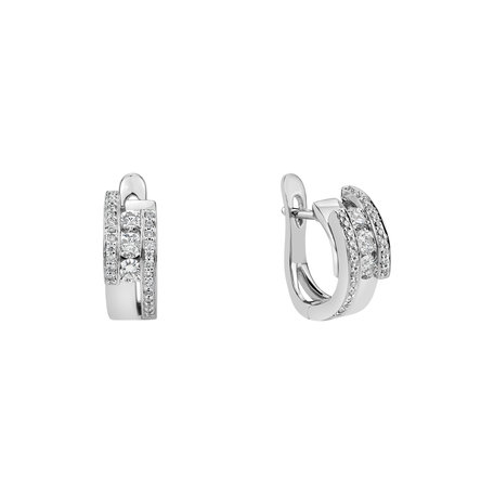 Diamond earrings Galaxy Secret