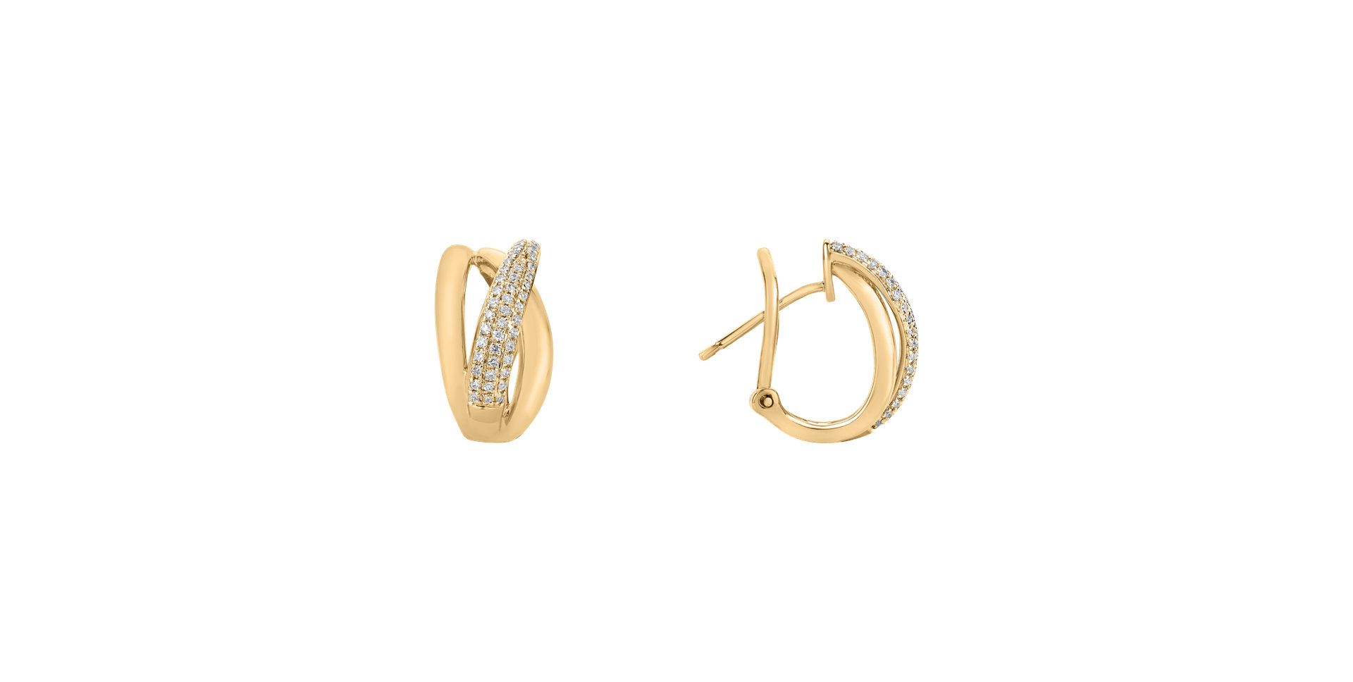 Diamond earrings Sunshine Streamer