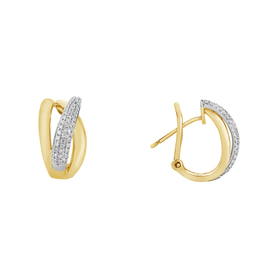 Diamond earrings Sunshine Streamer