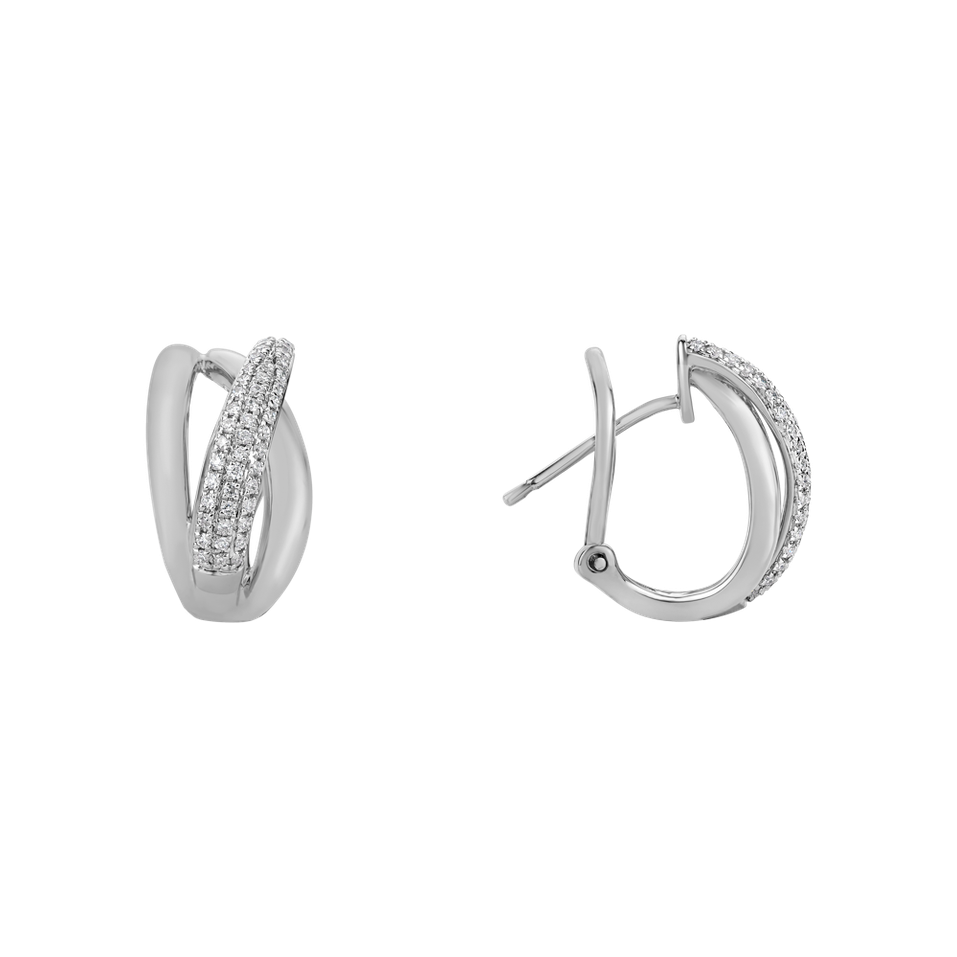 Diamond earrings Sunshine Streamer