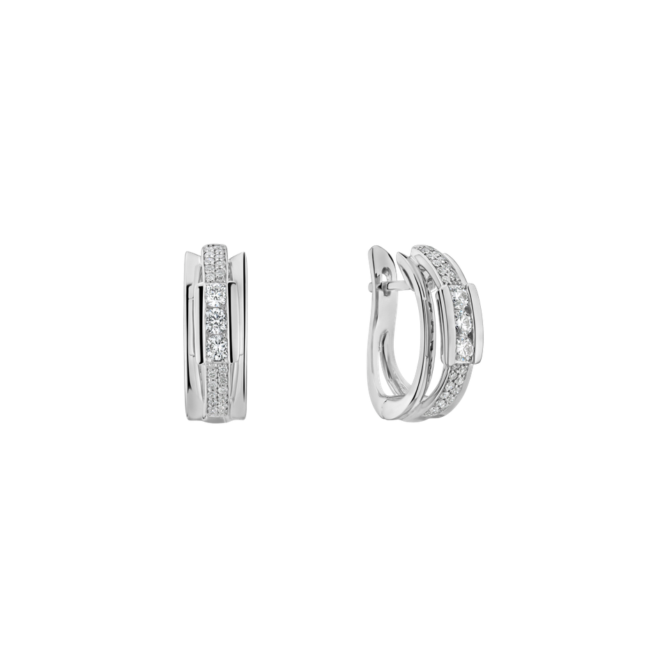 Diamond earrings Amazing Mosaic