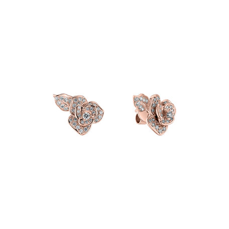 Diamond earrings Flower Impulse