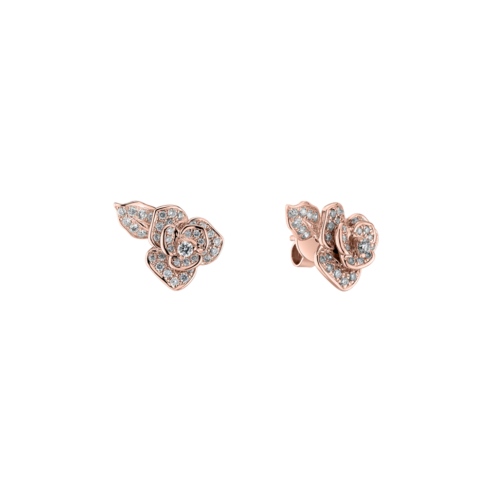 Diamond earrings Flower Impulse