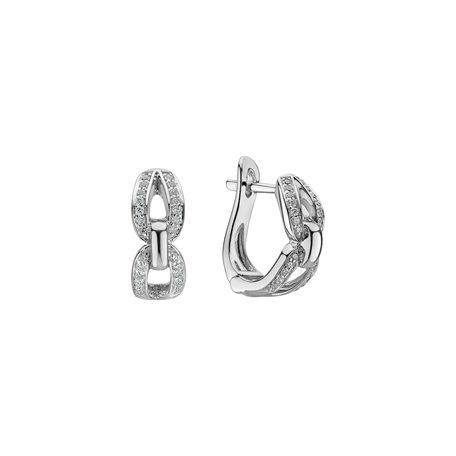 Diamond earrings Scheherazade Miracle