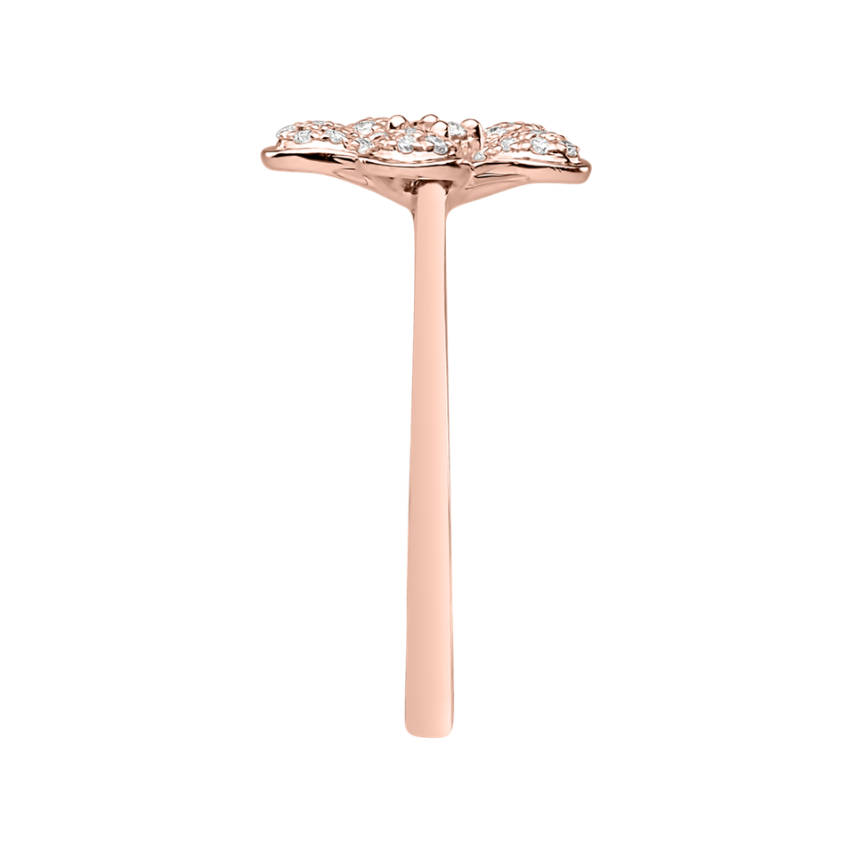 Diamond ring Morning Flower