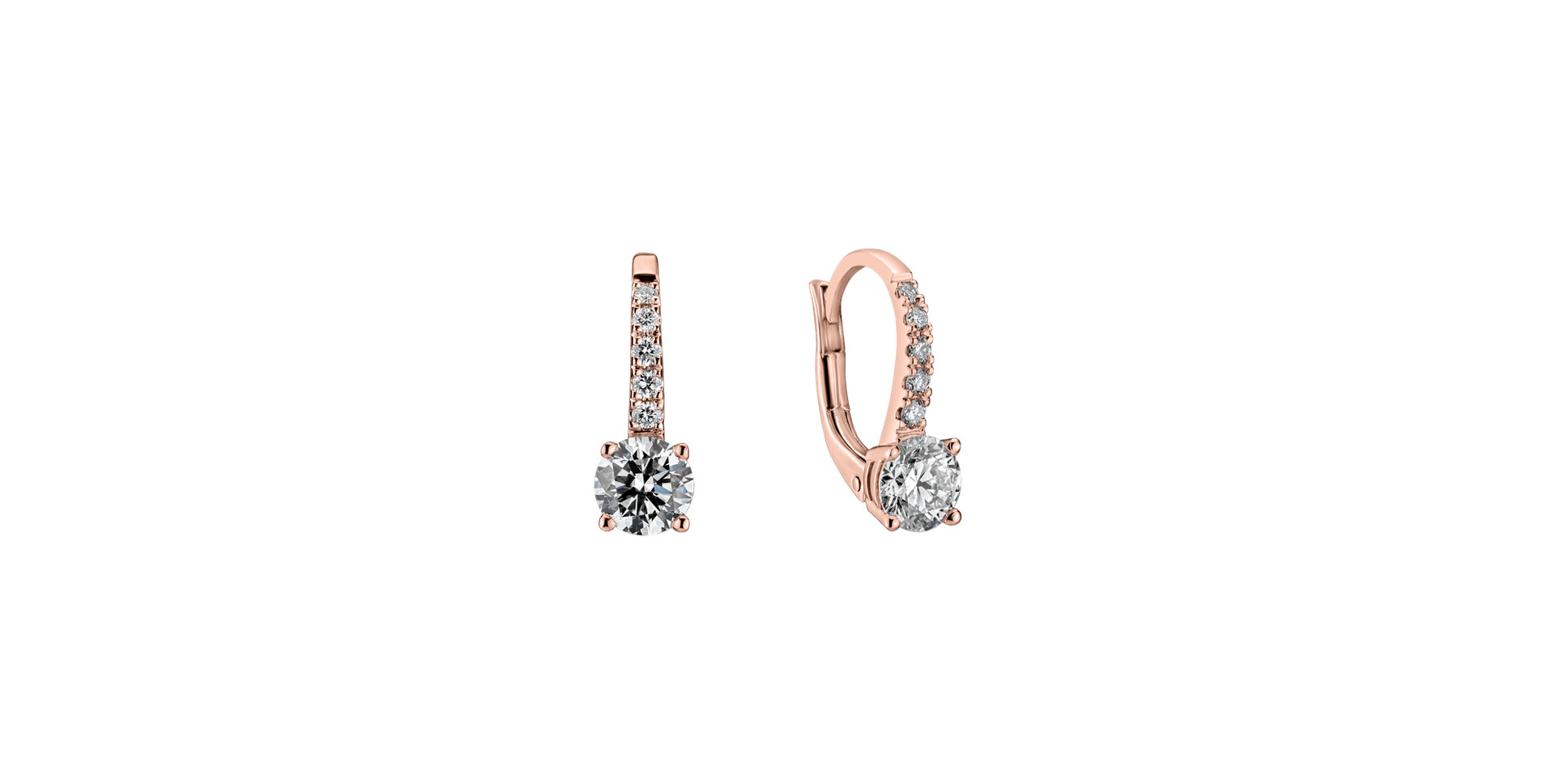 Diamond earrings Fairytale Gentility