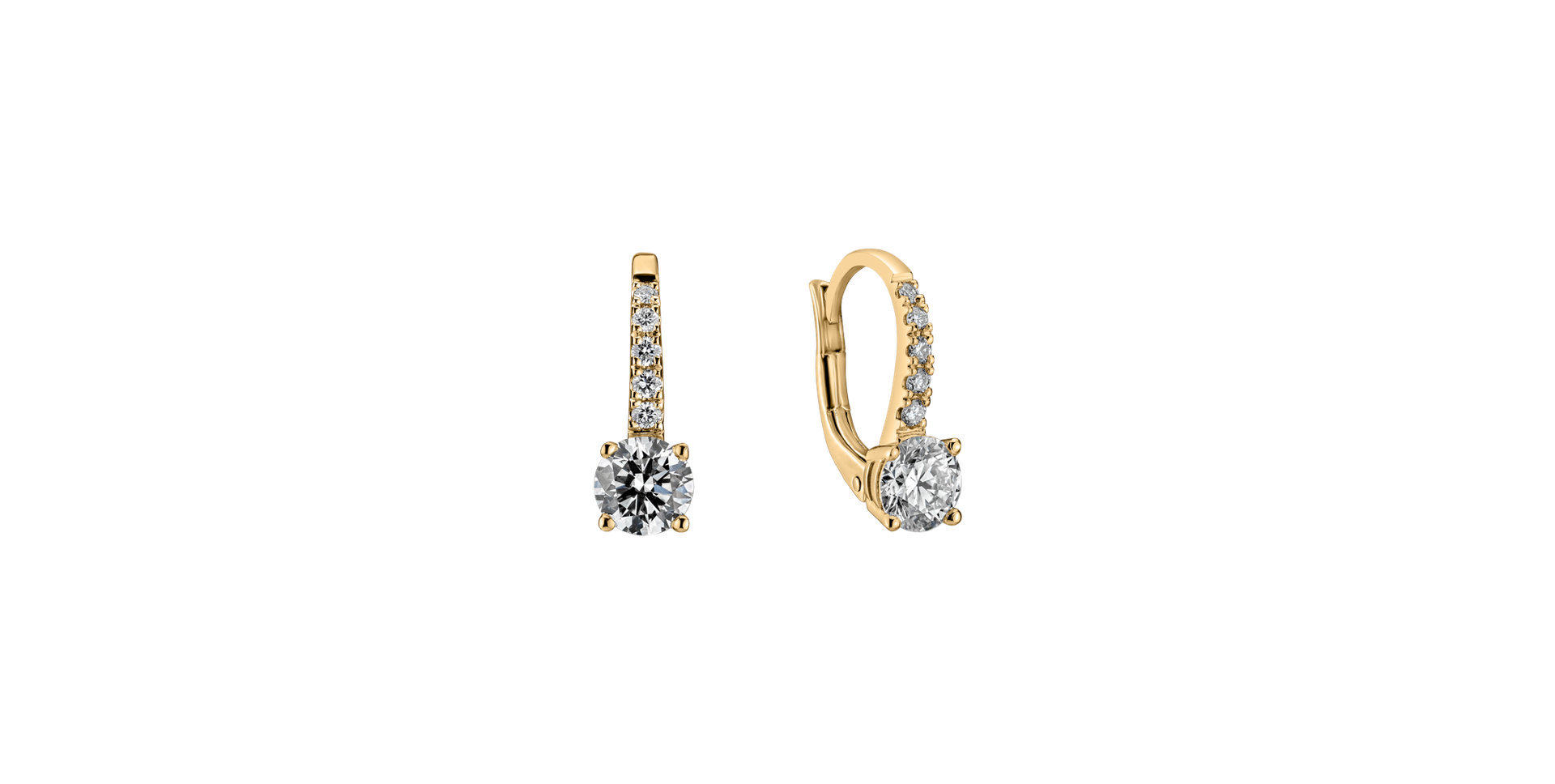 Diamond earrings Fairytale Gentility