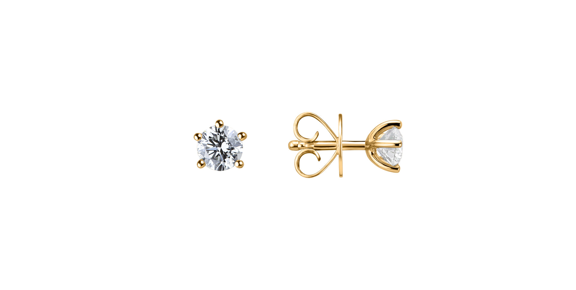 Diamond earrings Star Secret