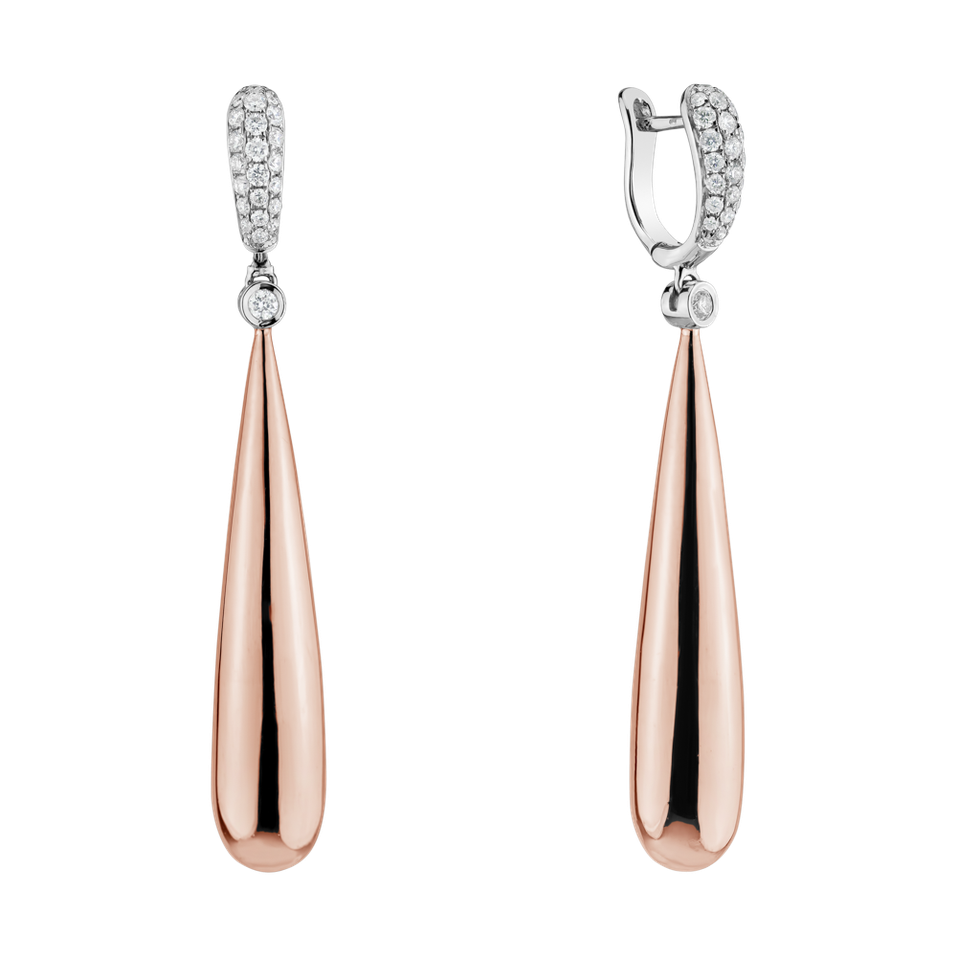 Diamond earrings Agni