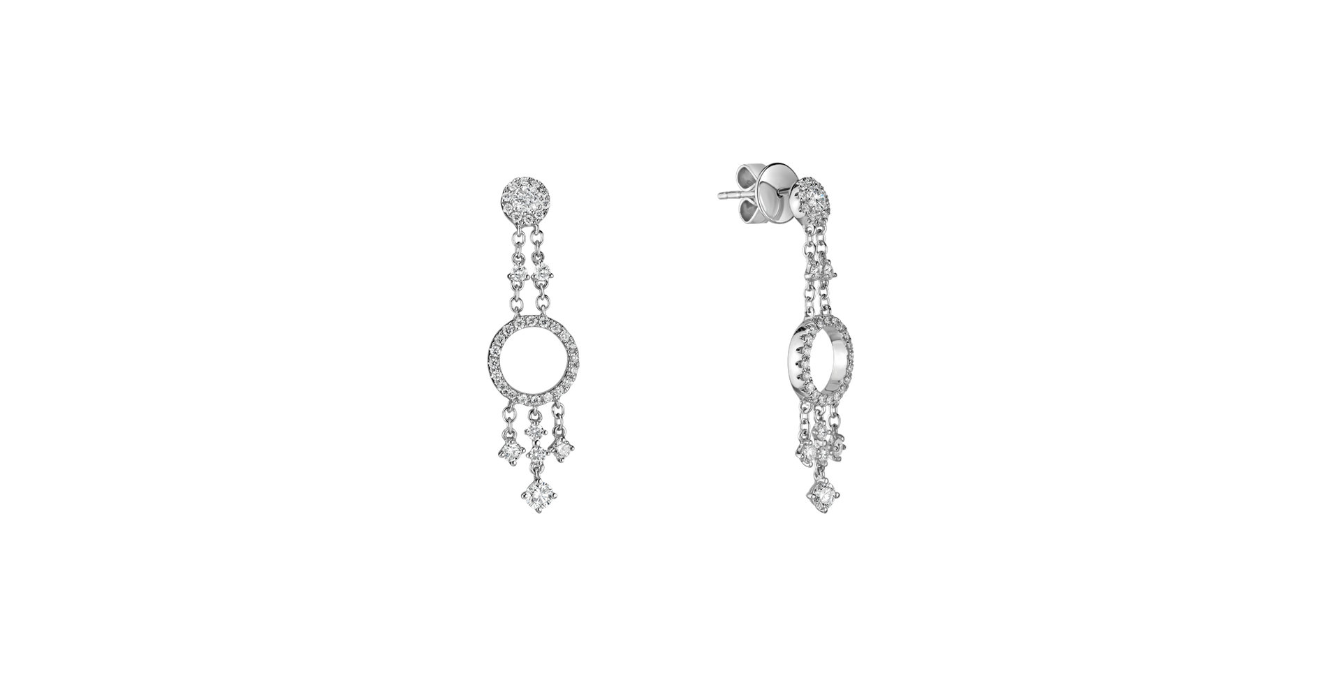 Diamond earrings Zeeshan