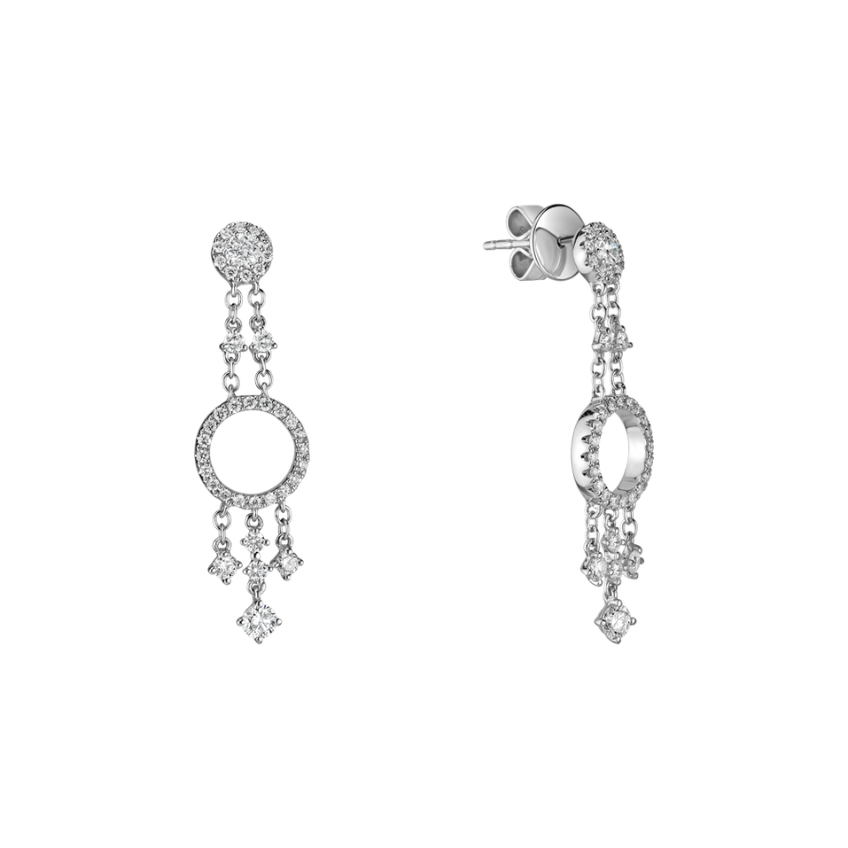 Diamond earrings Zeeshan