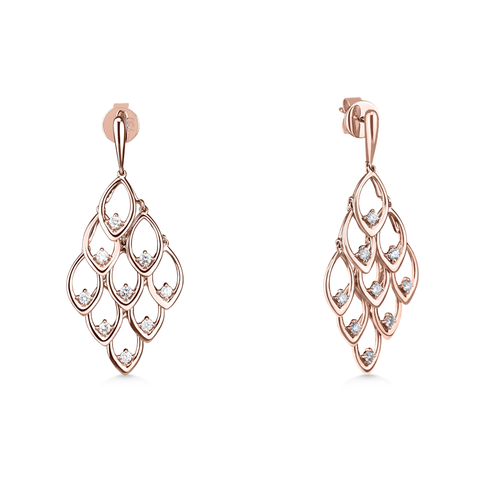 Diamond earrings Sunshine Odyssey