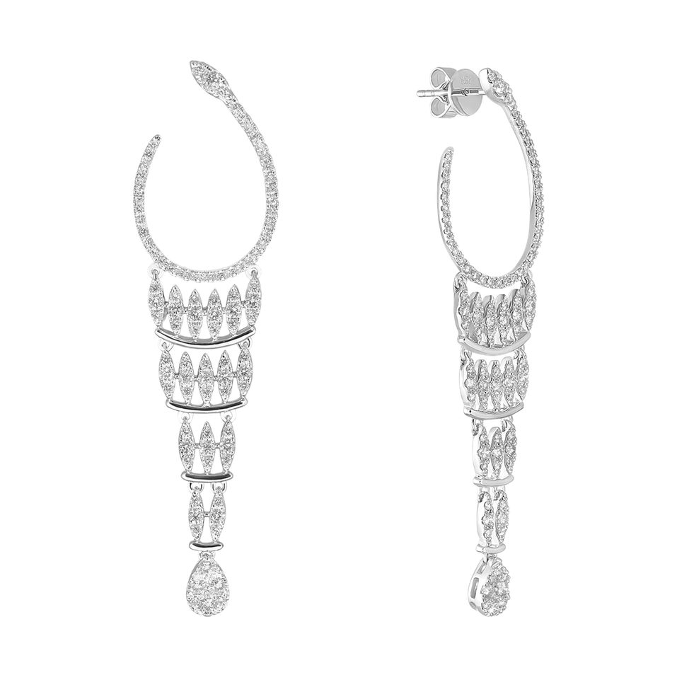 Diamond earrings Golden Celebration