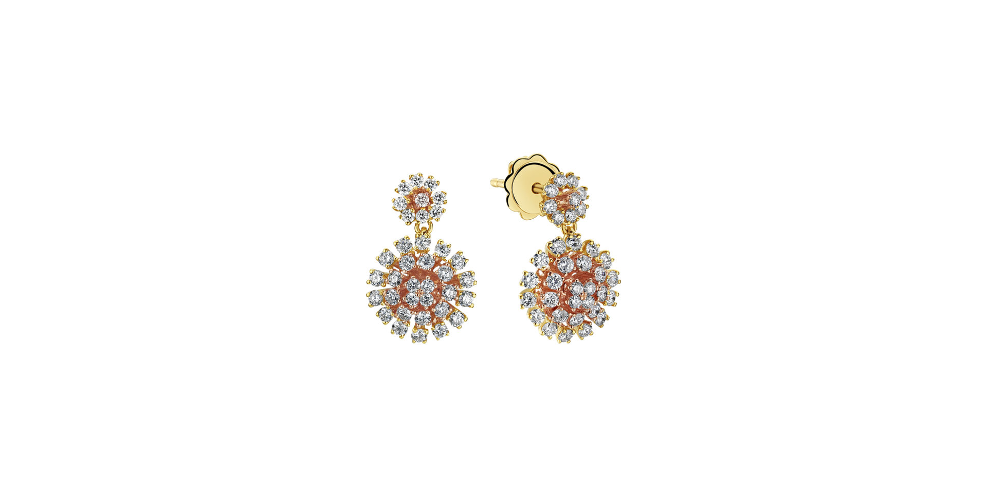 Diamond earrings Haswienga