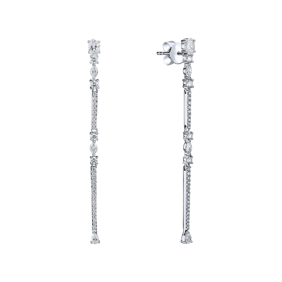 Diamond earrings Waterfall Secret