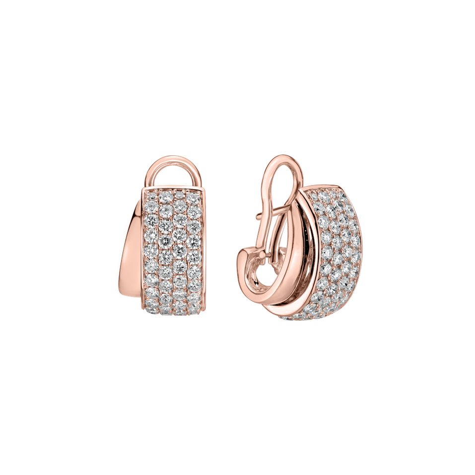 Diamond earrings Galaxy Poem