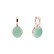 Diamond earrings with Chalcedony Shining Grace3