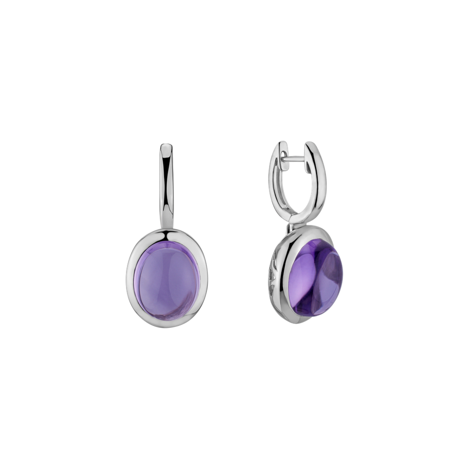 Earrings with Amethyst Alchemy Heaven
