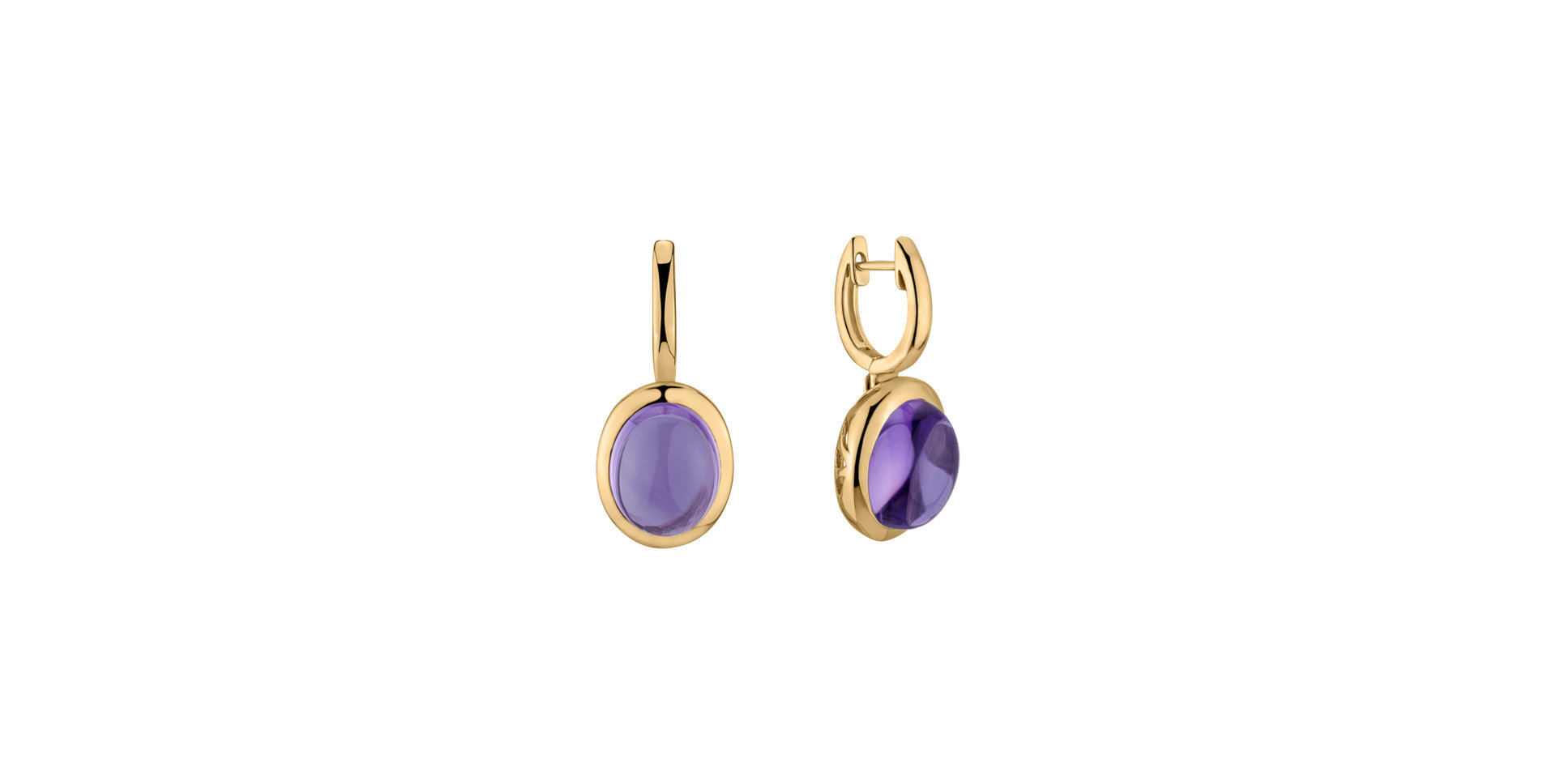 Earrings with Amethyst Alchemy Heaven