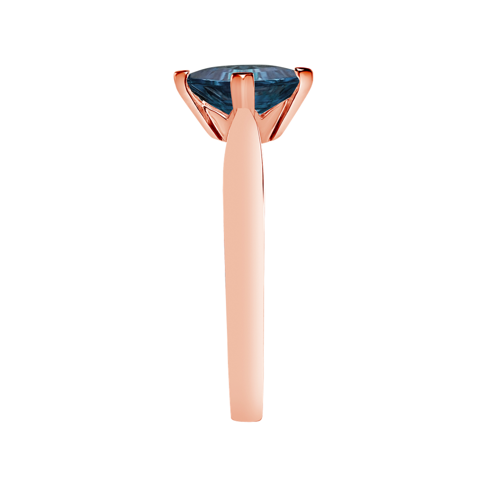 Ring with Topaz London Bonbon