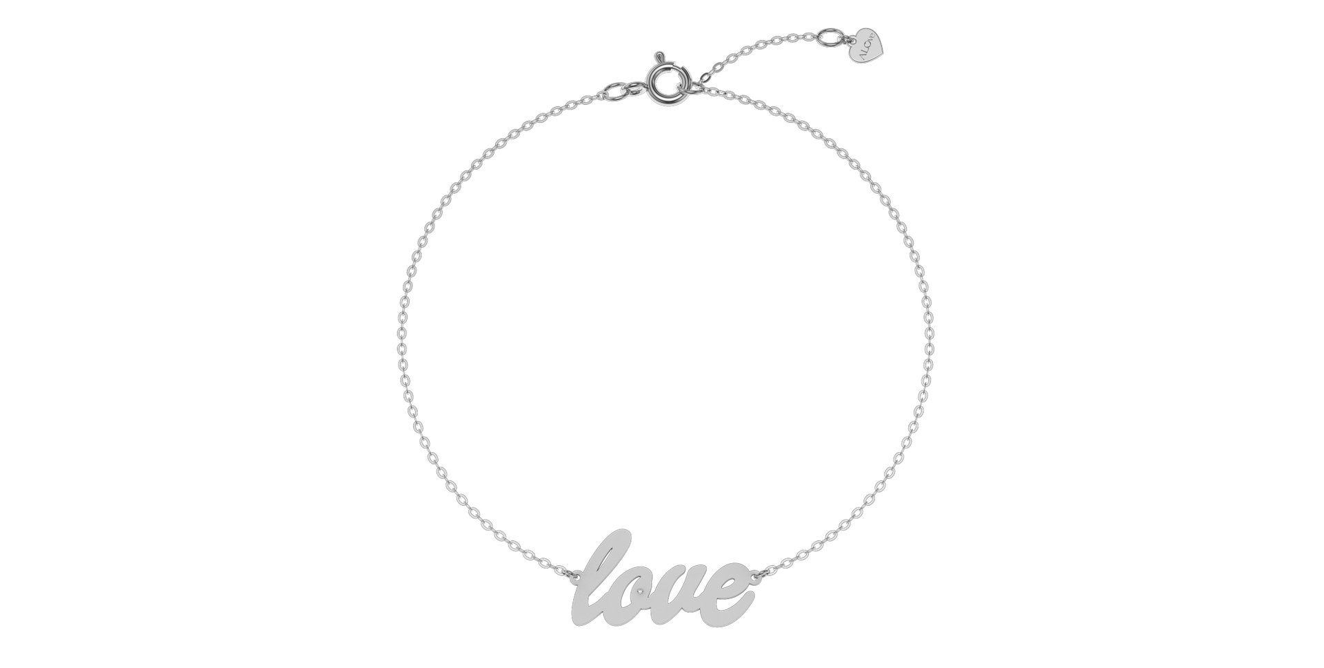 Diamond bracelet Love