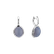 Diamond earrings with Chalcedony Fairytale Drop3