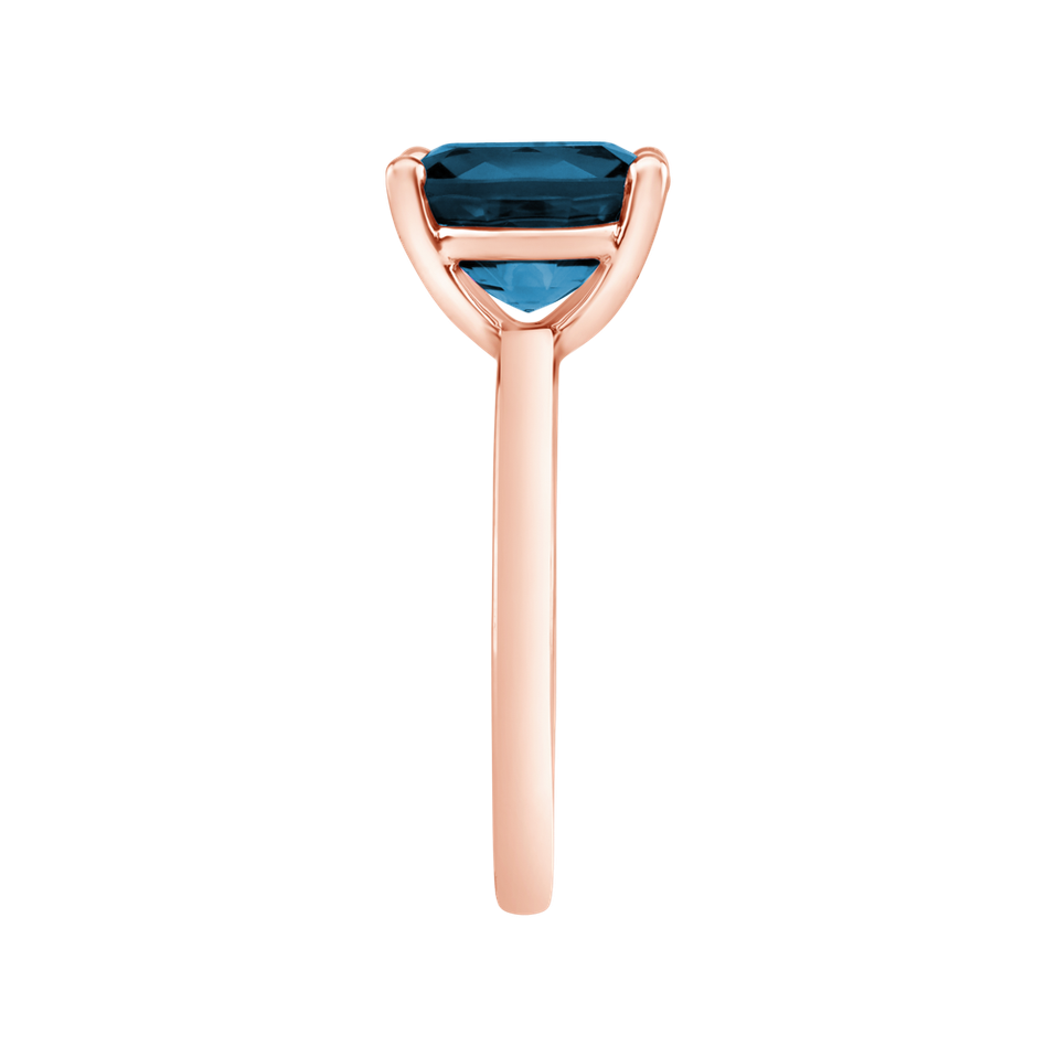 Ring with Topaz London Bonbon