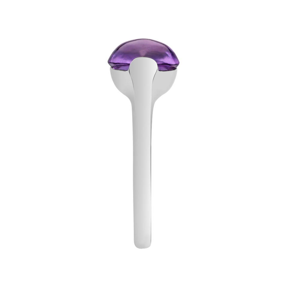 Ring with Amethyst Brazil Bonbon
